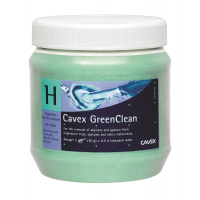 Cavex GreenClean, pH - neutrální odstraňovač alginátu a sádry, 1 kg