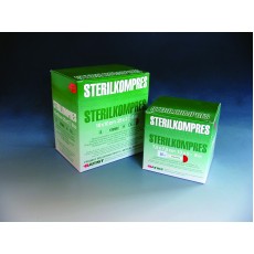 Sterilkompres - Kompresy z gázy - sterilní 17 nití/cm2, 8 vrstev,  5x5 cm, 25 x 2 ks - Batist