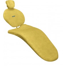 EURONDA Monoart potah na křeslo univerzální žlutý 1 ks