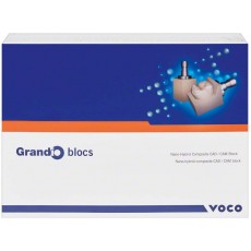 Grandio blocs - sada, nano-hybridní kompozitní CAD / CAM bloček