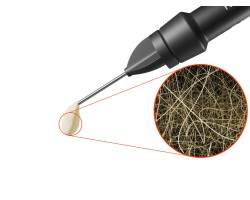 Fibraﬁll FLOW, 2 stříkačky po 1ml (1,8 g) a 15 ks jednorázových aplikačních kanyl