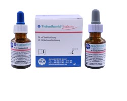 Tiefenfluorid® balance, Úsporné balení: 20 ml + 20 ml, s kapátky