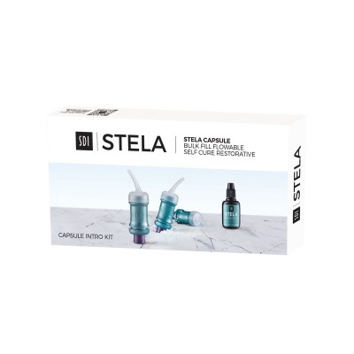 Stela Capsule Intro Kit balení (10× kapsle, 5 ml Primer,15× mikroaplikátor Superfi ne Points)